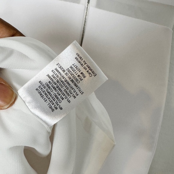 Alice + Olivia Karman Sleeveless Mesh-Trim Midi Dress - Picture 7 of 9